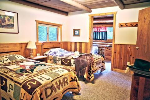 Typical Cabin Interior View at Drowsy Water Ranch
