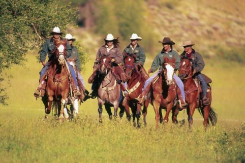 Horseback Riding at Drowsy Water Ranch