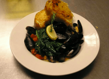 mussels at Fontenot's Seafood and Grill in Winter Park, CO