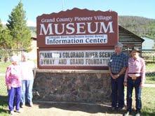 Find Pioneer Village in Hot Sulphur Springs with our new signage, on Hwy 40.