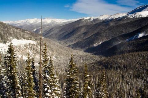 Berthoud Pass in the Winter