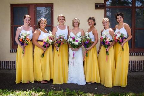 Freelance designed Bridesmaid Skirts 