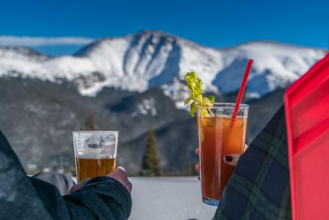 Lunch Rock at Winter Park Resort