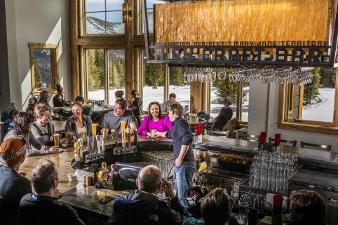 Lunch Rock at Winter Park Resort