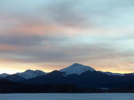 Byers Peak at Sunset Fall 2011
