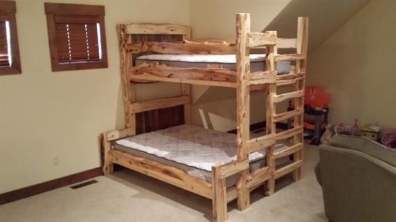 Aspen Bunk bed, twin over full