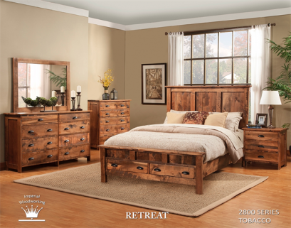 We Carry several styles of Bedroom Furniture.