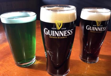 green beer at Randi's