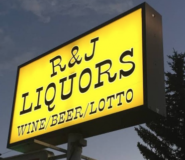 R&J Liquors Logo