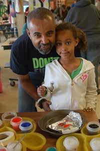 Try tie-dyeing, leatherworking, painting, jewelry  making and more!