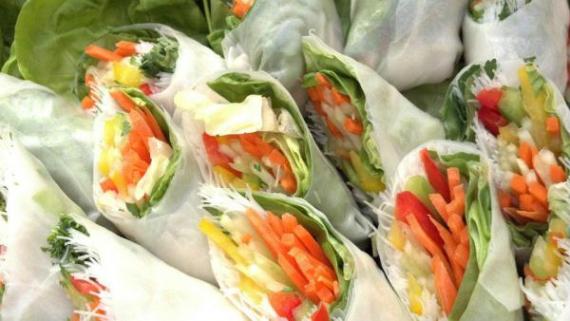 Spring Rolls by Stone Creek Catering