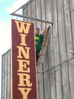 Winter Park Winery Sign
