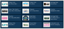 So many great radio stations to choose from