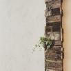 Rustic barnwood accents the walls. 