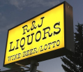 R&J Liquors Logo