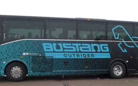 Bustang Outrider Transit Center at Cooper Creek Square Photo 2