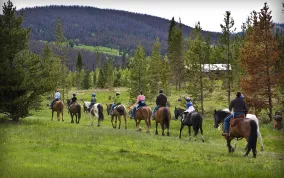 Rocky Mountain Stables Horseback Ride in Granby, Colorado Photo