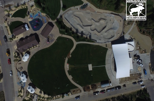 Rendezvous Event Center Overhead View - No Labels