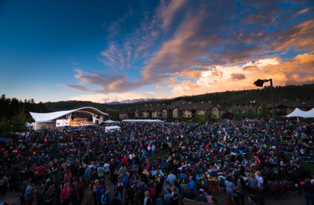 Sunset Over Rendezvous Event Center