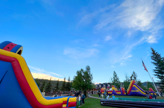 Bounce Castles at 4th of July