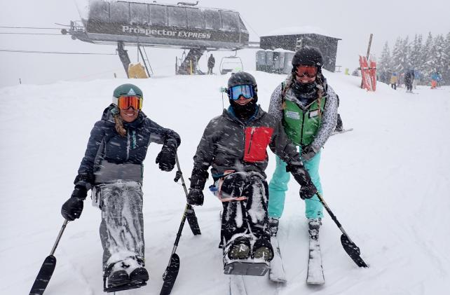 Sit Skiers and Guide at Winter Park Resort