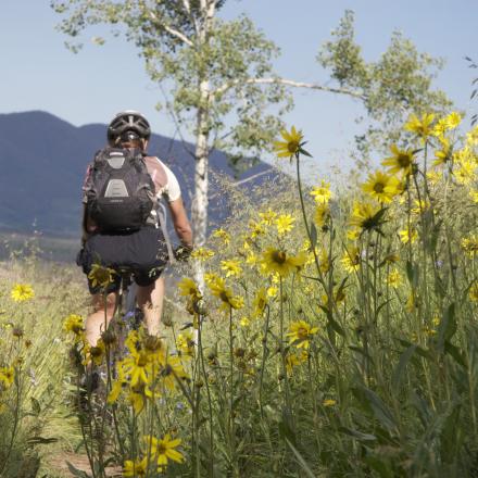 Mountain Biking in Winter Park, Colrado 