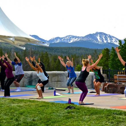 Fitness in the Park in Winter Park, Colorado