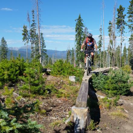 Mountain Bike the Idlewild Trail System in Winter Park, Colorado