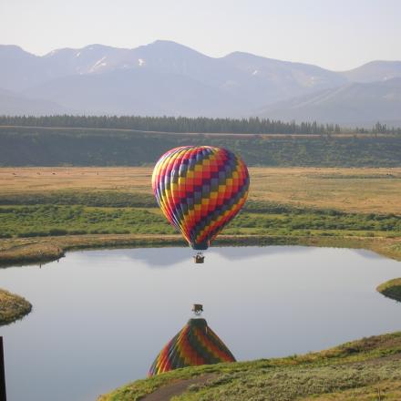 Hot Air Balloon Ride in Winter Park, Colorado 