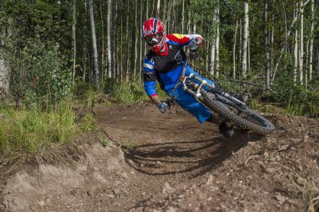 Downhill trails at Bike Granby Ranch