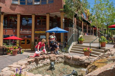 Family fun at Cooper Creek Square