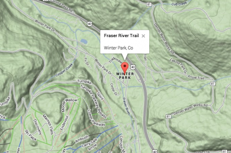 Fraser River Trail near Winter Park, Colorado