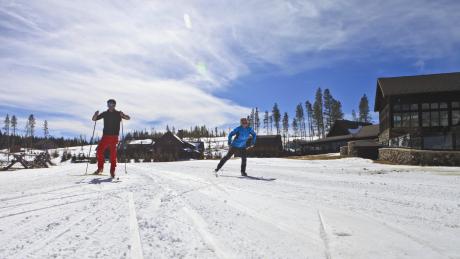 Cross-Country Skiing at Devil's Thumb Ranch near Winter Park, Colorado