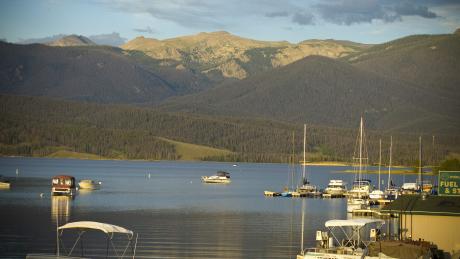 Ski Boating on Grand Lake near Winter Park, Colorado