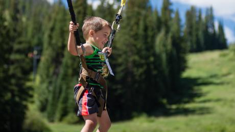 Leaps & Bounds Bungee at Winter Park Resort in Colorado
