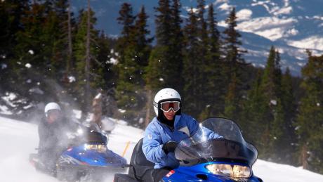 Family-Friendly Snowmobile Rides in Winter Park, Colorado