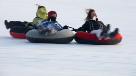 Tubing in Winter Park, Colorado