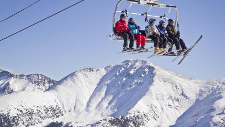 Scenic Ski Lift Ride at Winter Park Resort