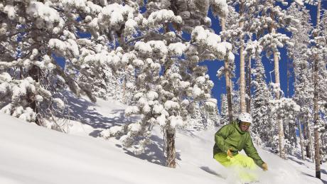 Snowboarding at Winter Park Resort